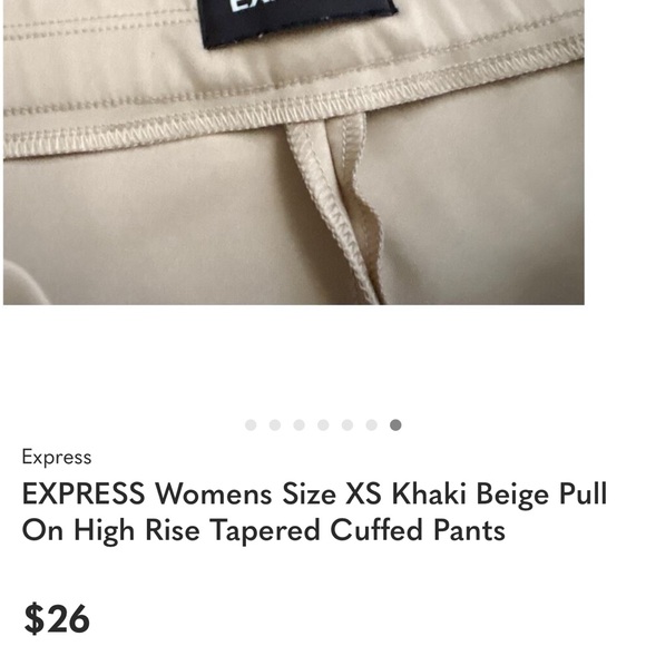 Express Light Beige Suit Set - Picture 6 of 16